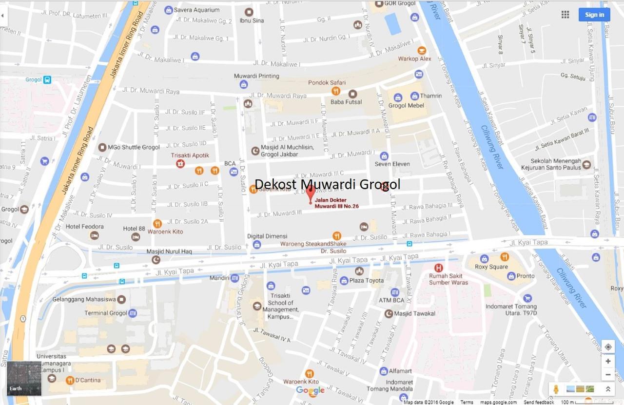 DeKost Grogol Hotel Jakarta Bagian luar foto